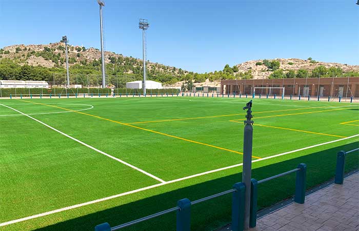 Césped artificial campo de fútbol Yecla