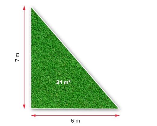 Medidas generales superficie triangular