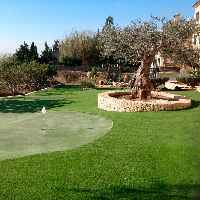 Realturf Mallorca césped artificial en campo de golf