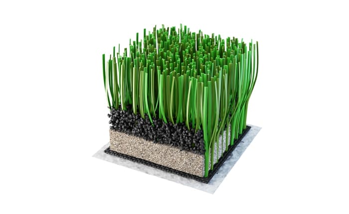 Third generation artificial grass Realturf